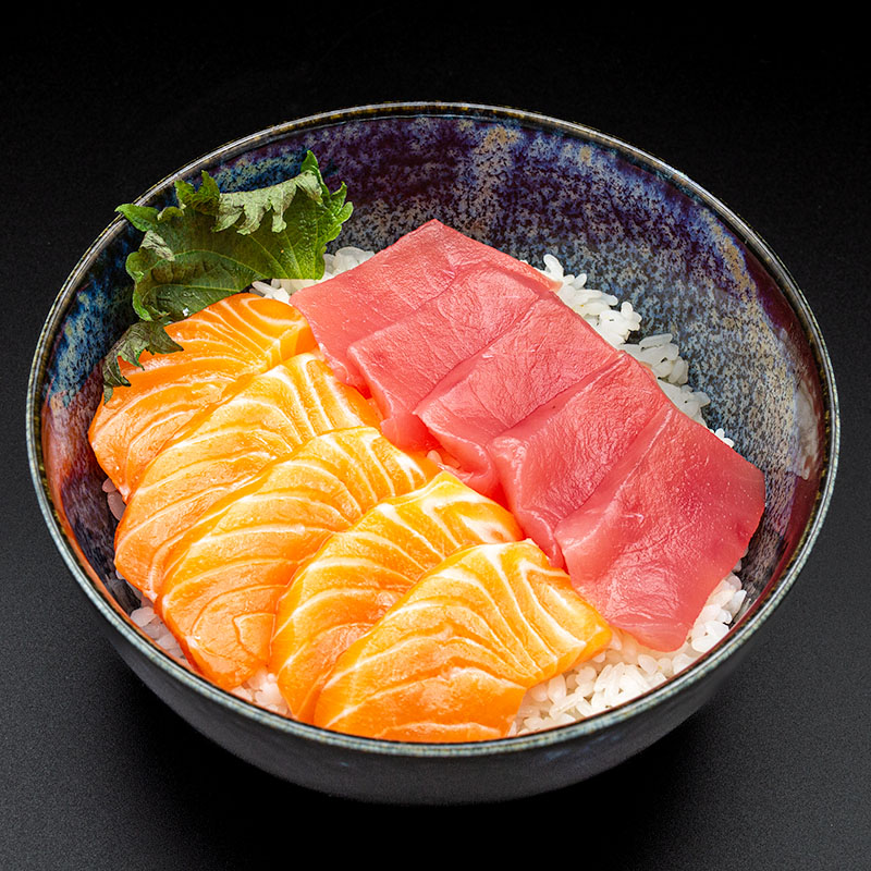 Chirashi duo Thon-Saumon 2