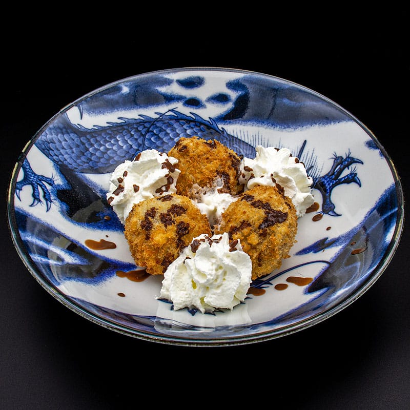 Profiterolle Panée